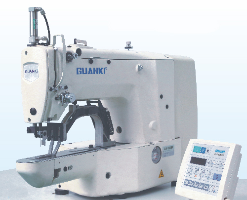 With a cutting knife with straight hole sewing machine GLK-1900BP Series